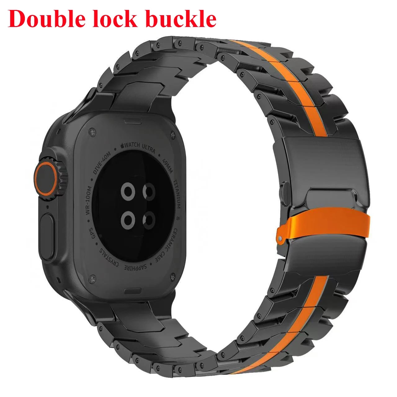 Stainless Steel Strap for  Watch Series 10 9 8 7 46Mm 45Mm SE 6 42Mm 44Mm Metal Bracelet Band for Iwatch Ultra Ultra2 49Mm
