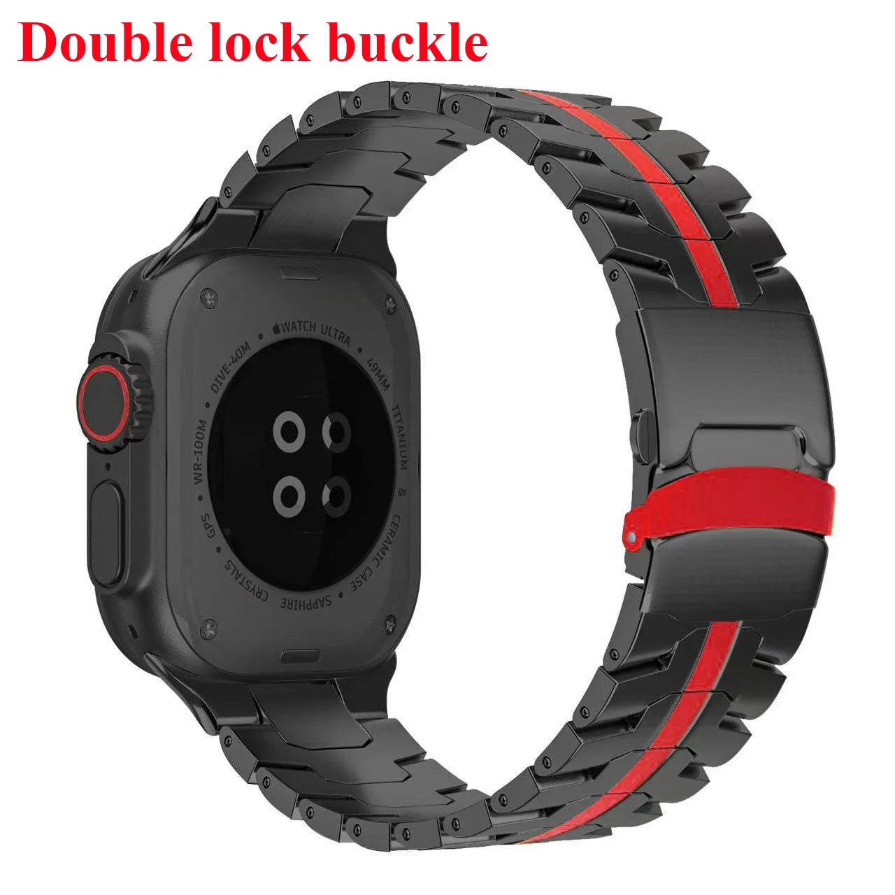 Stainless Steel Strap for  Watch Series 10 9 8 7 46Mm 45Mm SE 6 42Mm 44Mm Metal Bracelet Band for Iwatch Ultra Ultra2 49Mm