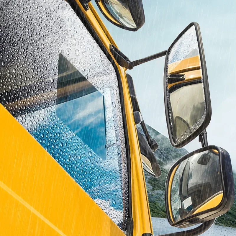 1-4Pcs Car Rainproof Film anti Fog Car Sticker Car Mirror Window Clear Film Rain Proof Waterproof Film Auto Sticker Accessories
