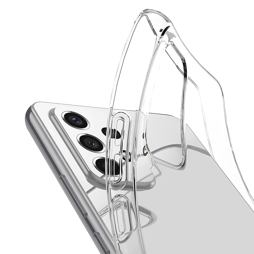Ultra Thin Clear Phone Case for Samsung Galaxy A13 A23 A33 A53 A73 A12 A22 A32 A42 A52 A72 5G Silicone Transparent Cover Cases