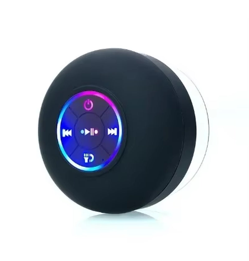 New Waterproof Wireless LED Bluetooth Speaker Large Suction Cup Mini Portable Speaker Outdoor Sports Stereo Speaker