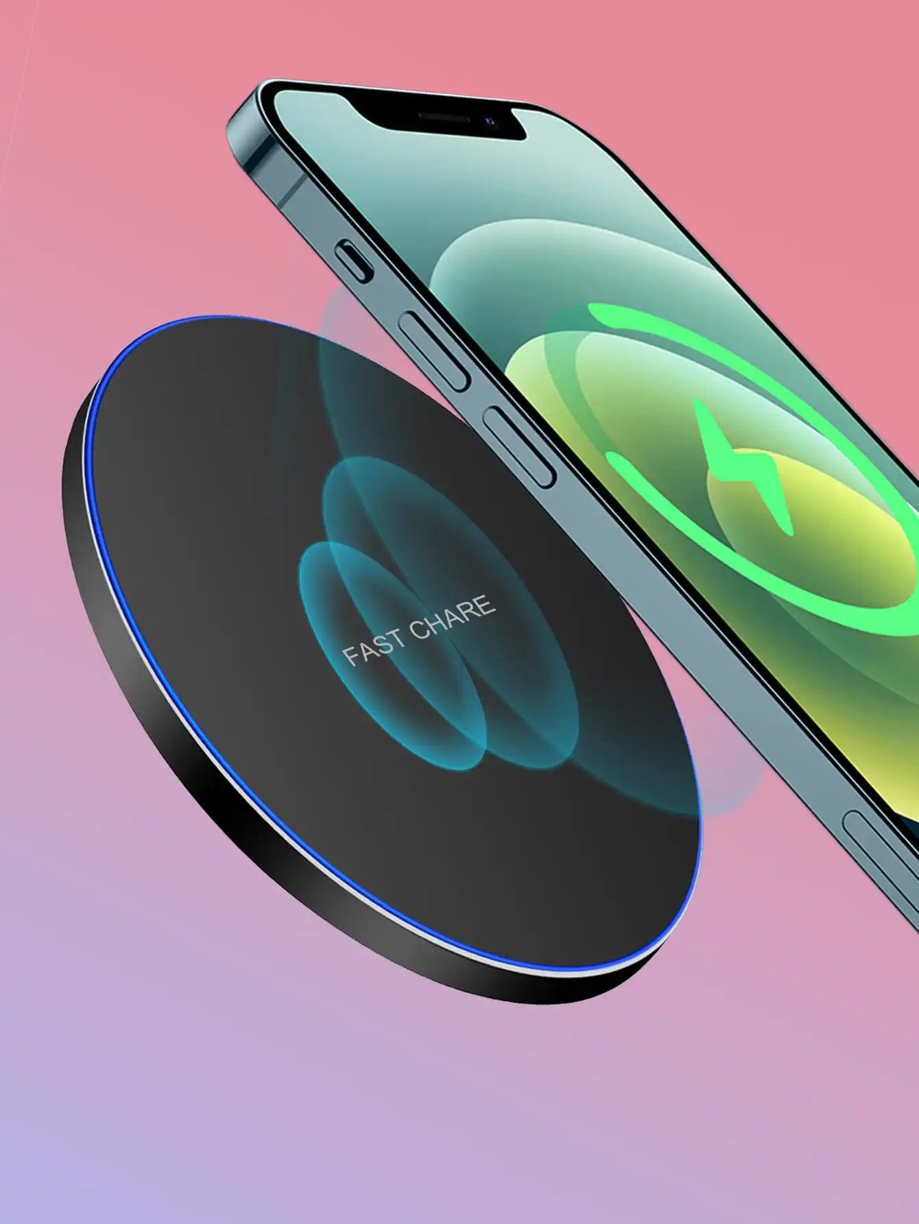 100W Wireless Charger Pad Stand for Iphone 15 14 13 12 11 X XR  S22 S21 Xiaomi Phone Chargers Fast Charging Dock Station