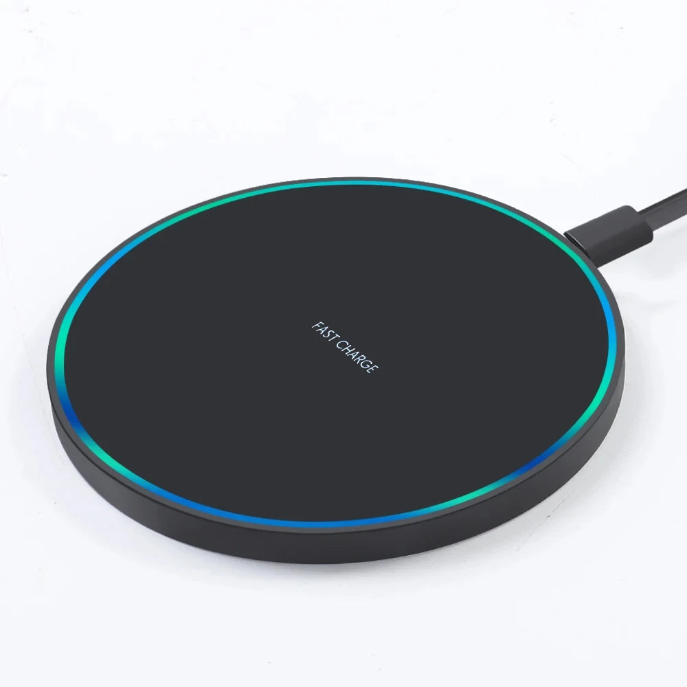 100W Wireless Charger Pad Stand for Iphone 15 14 13 12 11 X XR  S22 S21 Xiaomi Phone Chargers Fast Charging Dock Station