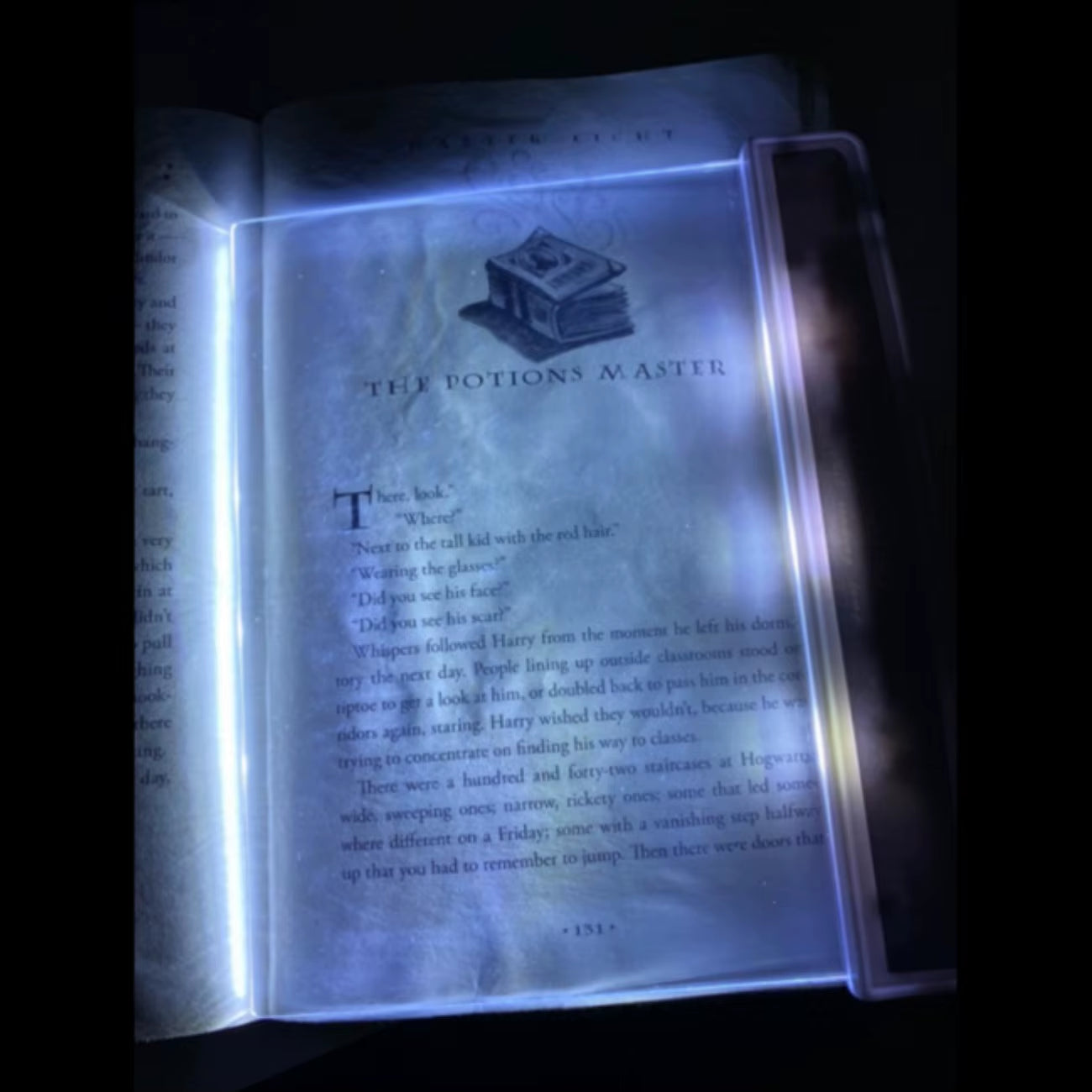 LED Book Light Eye Caring Flat Plate Panel Bookmark Light Portable Study Tools Night Vision Reading Lighting for Car Travel Bed