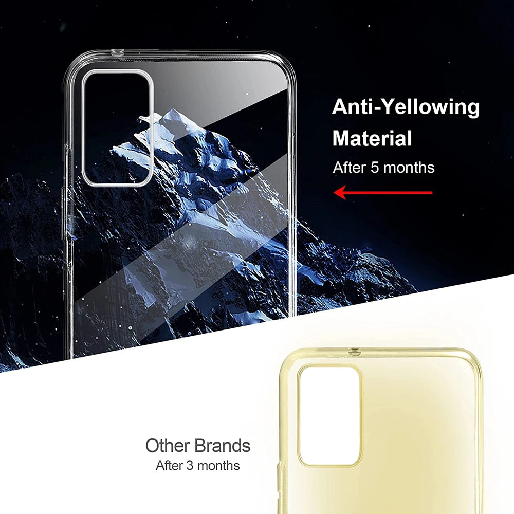 Ultra Thin Clear Phone Case for Samsung Galaxy A13 A23 A33 A53 A73 A12 A22 A32 A42 A52 A72 5G Silicone Transparent Cover Cases