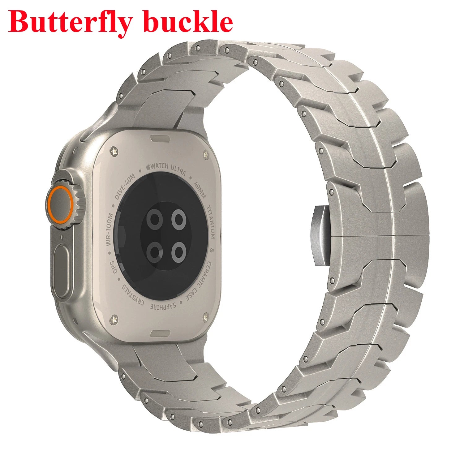 Stainless Steel Strap for  Watch Series 10 9 8 7 46Mm 45Mm SE 6 42Mm 44Mm Metal Bracelet Band for Iwatch Ultra Ultra2 49Mm